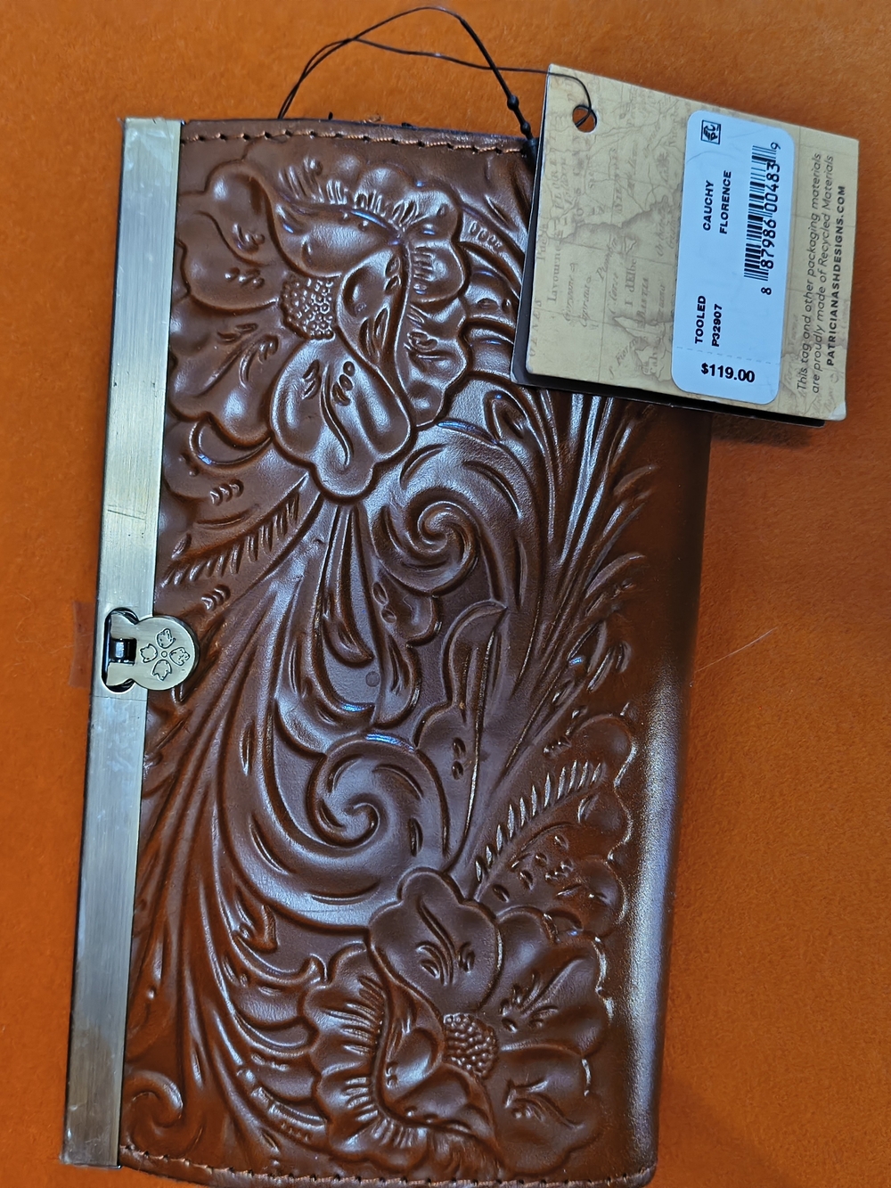 Nwt Patricia Nash Leather Unique Wallet